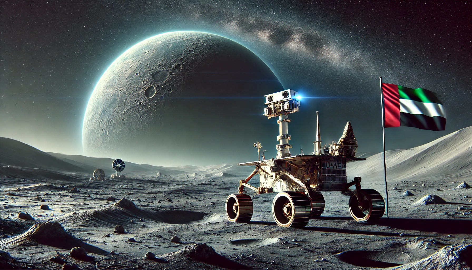 مركبة الإمارات القمرية ترسل أول صور عالية الدقة من الجانب البعيد للقمر